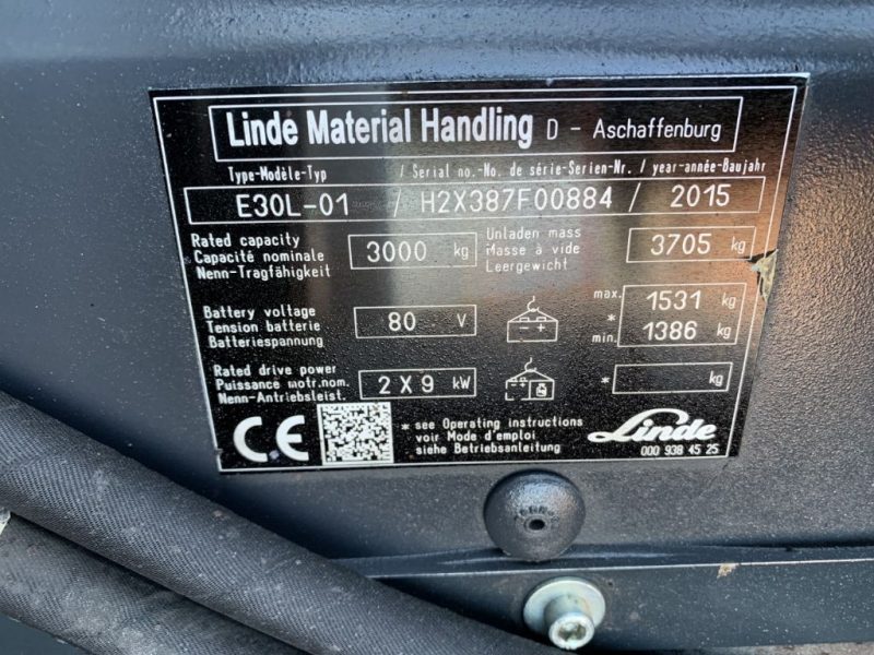 LINDE E30L-01 - Image 8