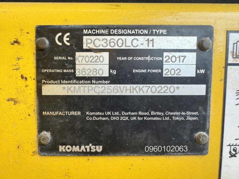 Komatsu PC360LC-11 - Image 2